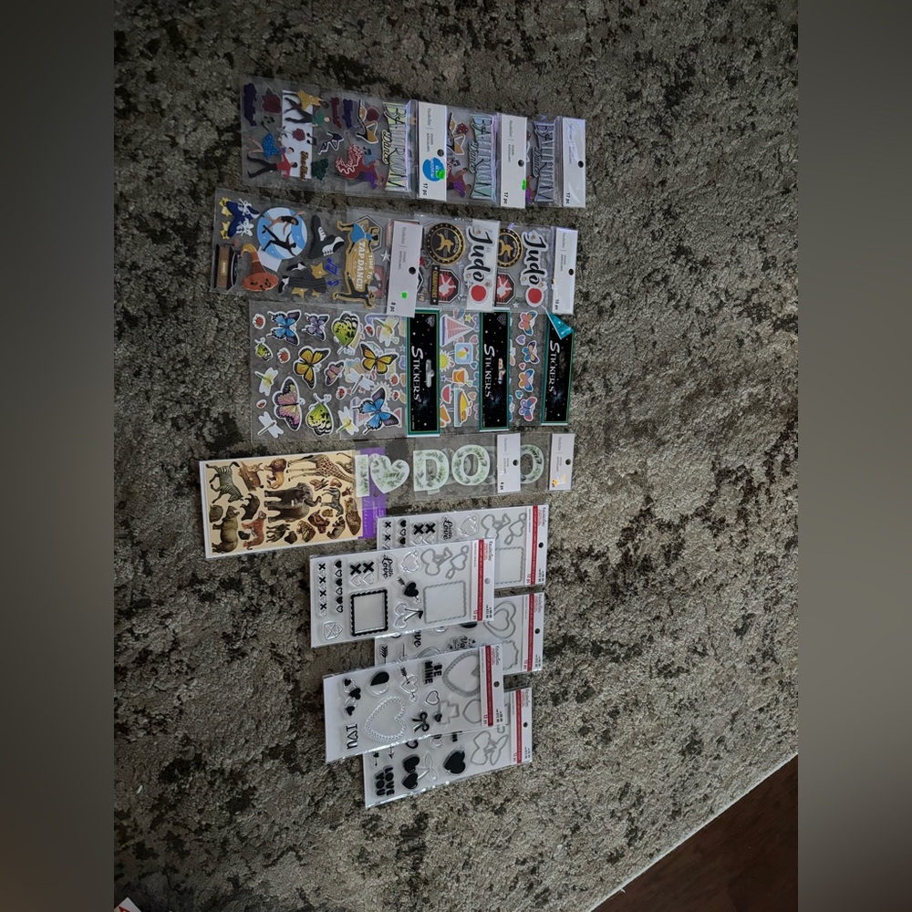 Assorted Sticker Packs - 17 packs